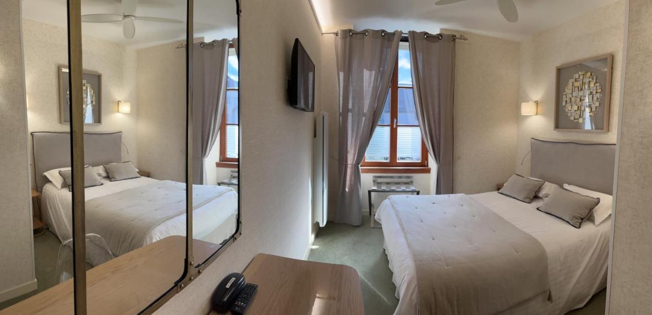 Logis Hotel Des Messageries Арбуа Экстерьер фото