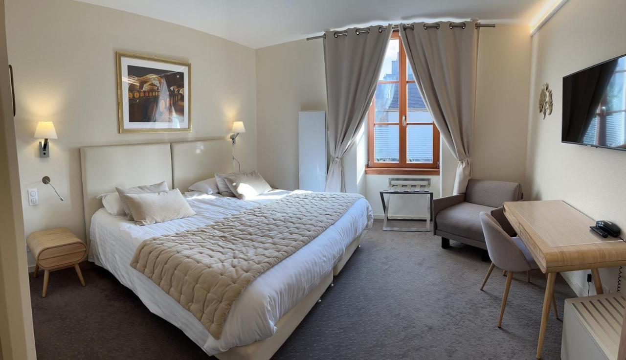 Logis Hotel Des Messageries Арбуа Экстерьер фото