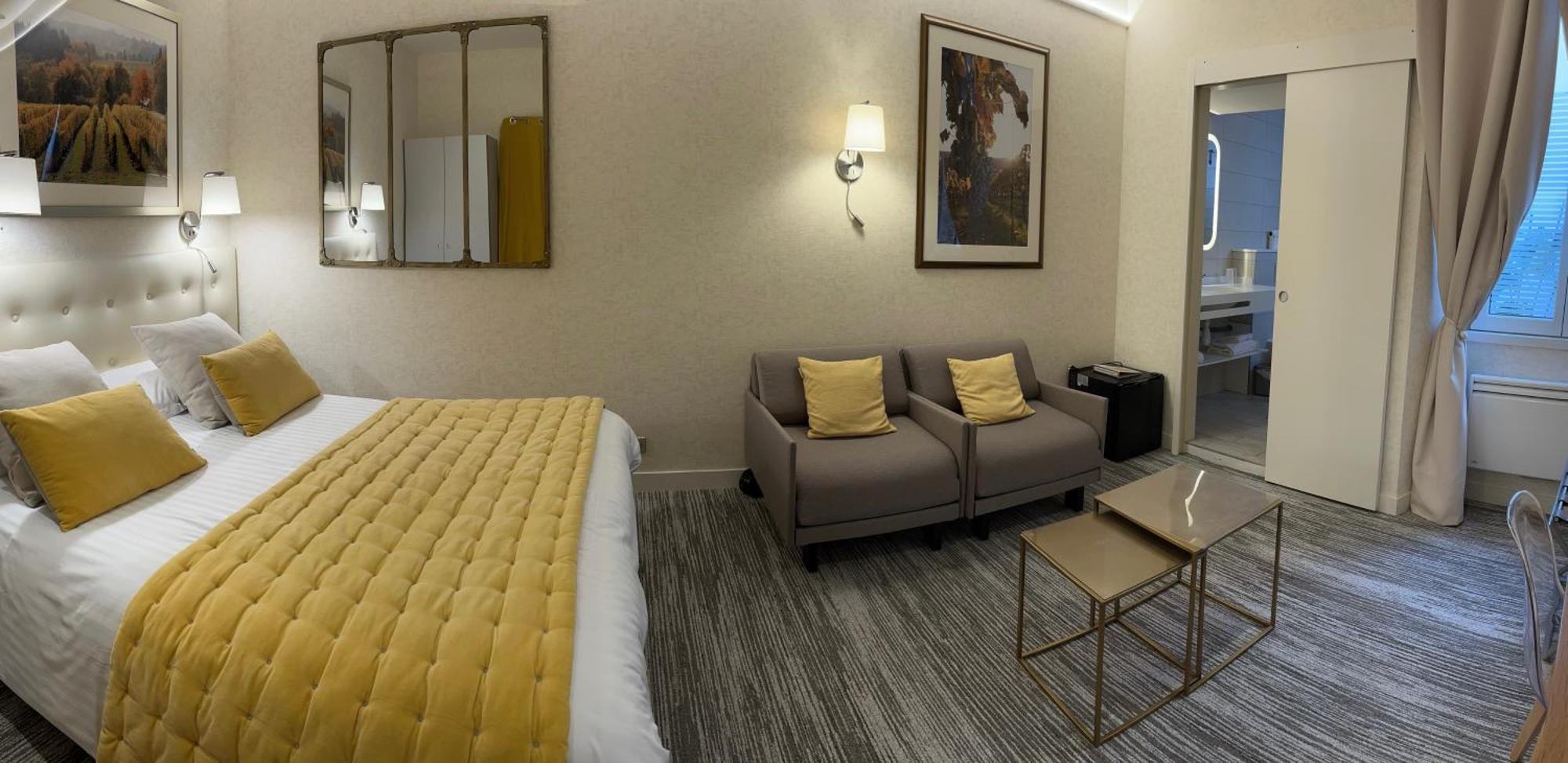Logis Hotel Des Messageries Арбуа Экстерьер фото